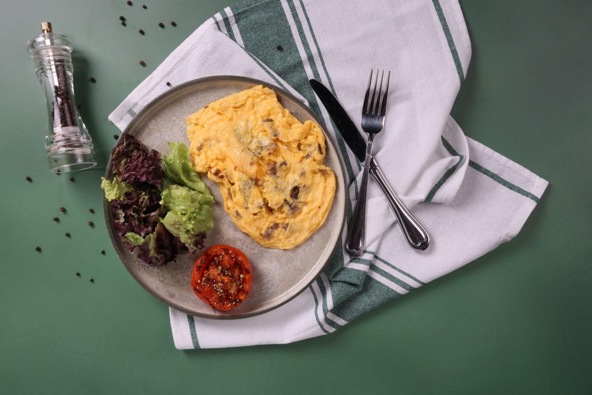Mantarlı Omlet